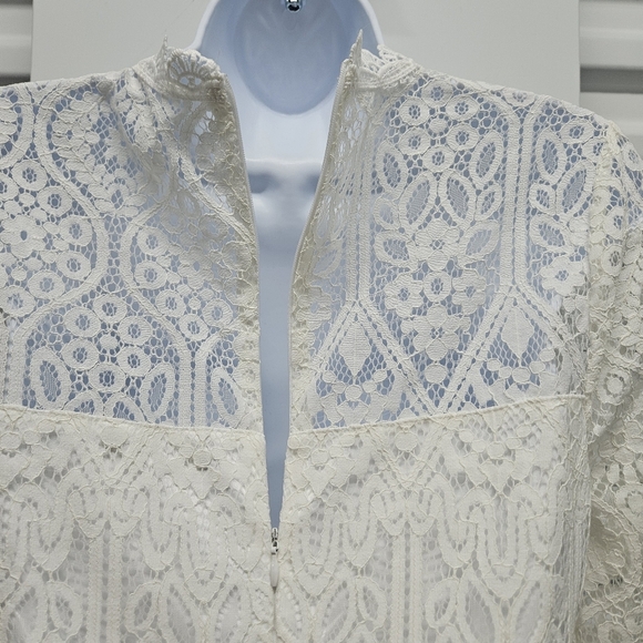 LULUS Appetite for Seduction Lace White Dress Size Small Wedding Boho New NWT - Picture 7 of 16